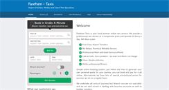 Desktop Screenshot of farehamtaxis.co.uk